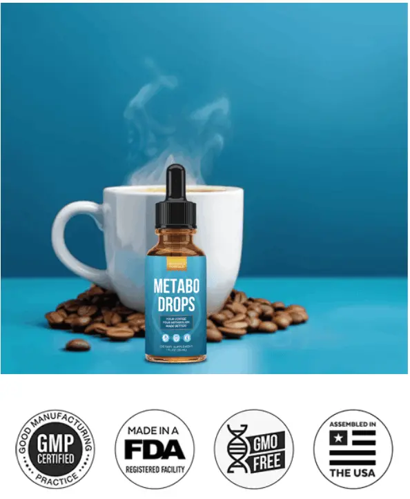 Metabo Drops hero image plus certifications